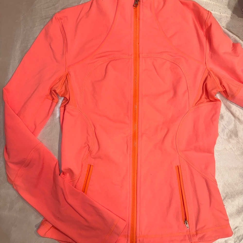 Lululemon coral define zip up